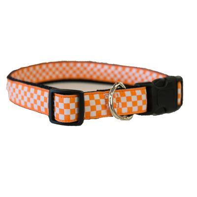 Tennessee Checkerboard Pet Collar 