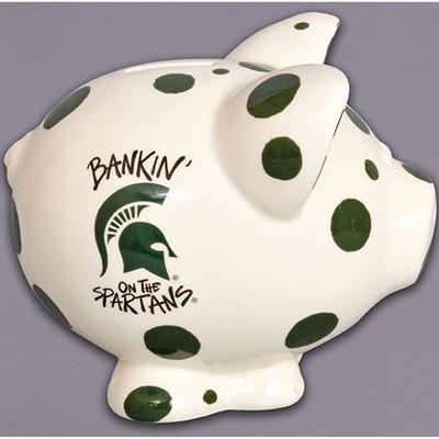Michigan State Piggy Bank