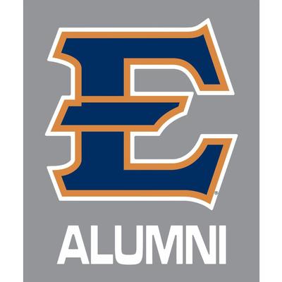 ETSU E Over Alumni Decal 5