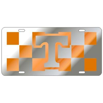 Tennessee Checkerboard Logo License Plate