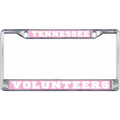Tennessee Pink License Plate Frame