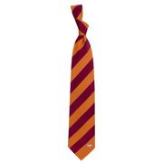  Virginia Tech Maroon Regiment Stripe Tie