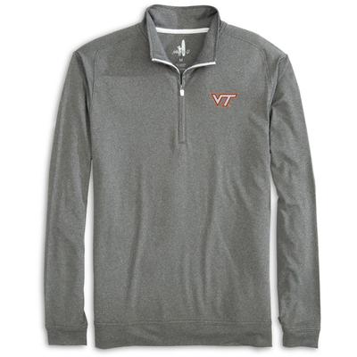 Virginia Tech Johnnie-O Flex 1/4 Zip Pullover CHARCOAL