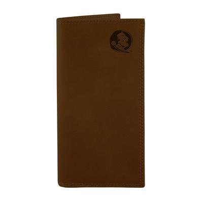 Florida State Embossed Leather Roper Wallet