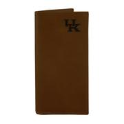  Kentucky Zep- Pro Brown Embossed Leather Roper Wallet