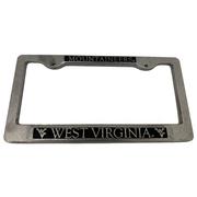  West Virginia Pewter License Plate Frame