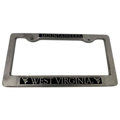 West Virginia Pewter License Plate Frame