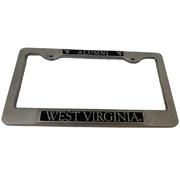  West Virginia Alumni Pewter License Plate Frame