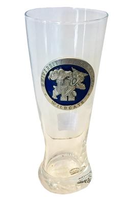 Kentucky Heritage Pewter Pilsner Glass (Blue Emblem)