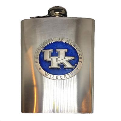 Kentucky Flask Blue Emblem