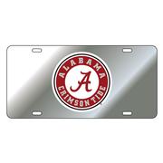  Alabama Reflective Circle Logo License Plate
