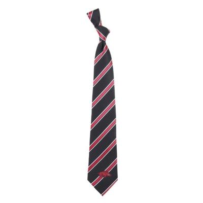 Arkansas Thick Stripe Woven Tie