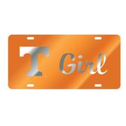  Tennessee Logo Girl License Plate