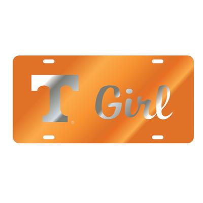 Tennessee Logo Girl License Plate