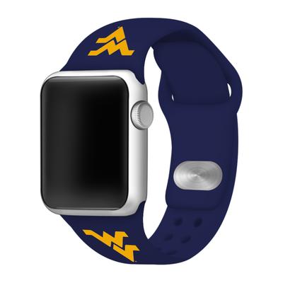 West Virginia Apple Watch Silicone Sport Band 38mm