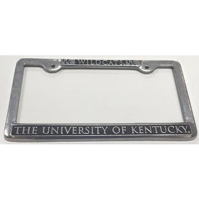 Kentucky Wildcats Pewter License Plate Frame