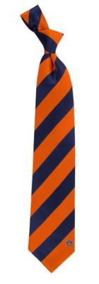 Auburn Regiment Stripe Tie