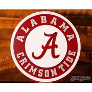  Alabama Crimson Tide Logo 3d Metal Art - 18 