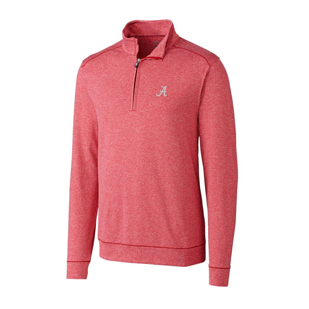 Cutter & Buck 1/4 zip Pullover Sweatshirt Sweater red M