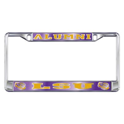 LSU License Plate Frame Alumni/LSU