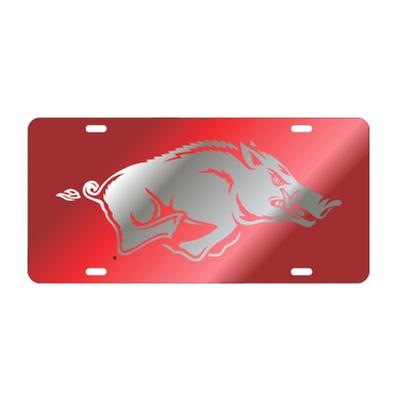 Arkansas Running Hog License Plate