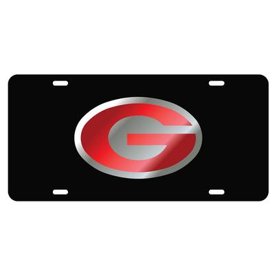 Georgia Power G Black License Plate