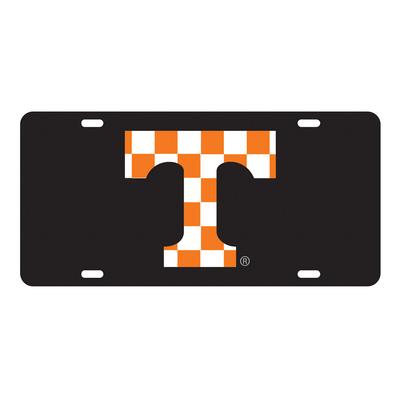 Tennessee Checkerboard Power T License Plate