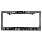 Etsu Alumni Pewter License Plate Frame