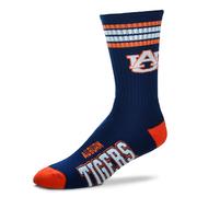  Auburn 4 Stripe Deuce Socks