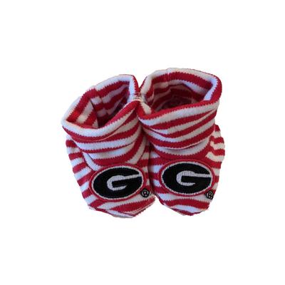 Georgia Infant Striped Booties