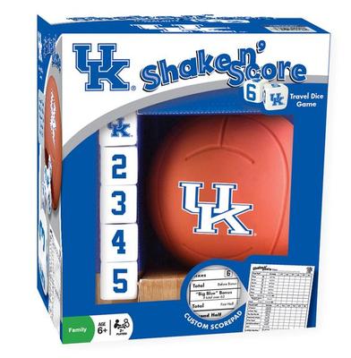 Kentucky Basketball Shake and Score Traveling Dice Game