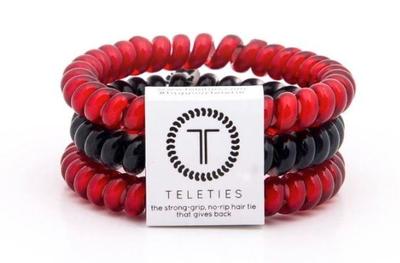 Red and Black Small Teleties