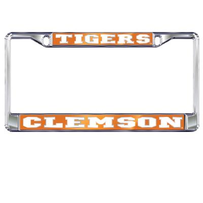 Clemson Tigers Metal License Plate Frame