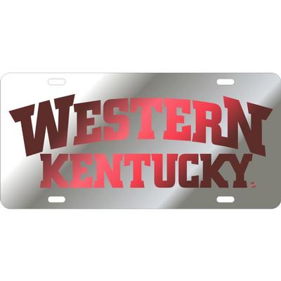 Western Kentucky Arch License Plate
