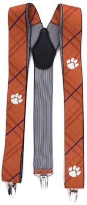 Clemson Oxford Stripe Suspenders