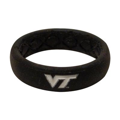 Virginia Tech Groove Ring (Thin)