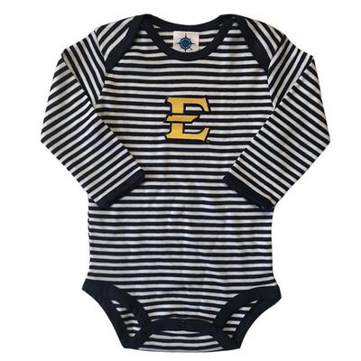 ETSU Infant Stripe L/S Bodysuit Onesie
