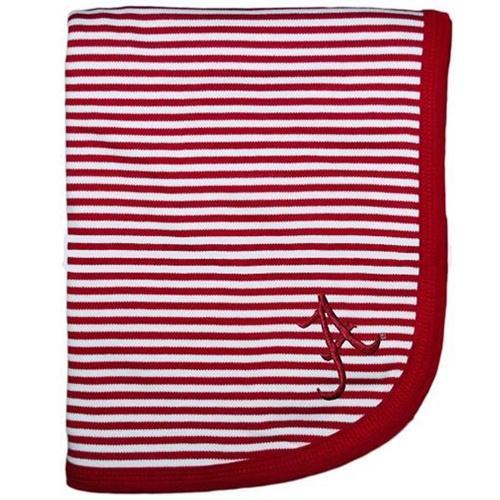  Alabama Striped Knit Baby Blanket