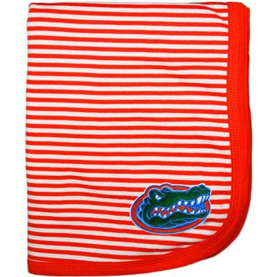Florida Striped Knit Baby Blanket