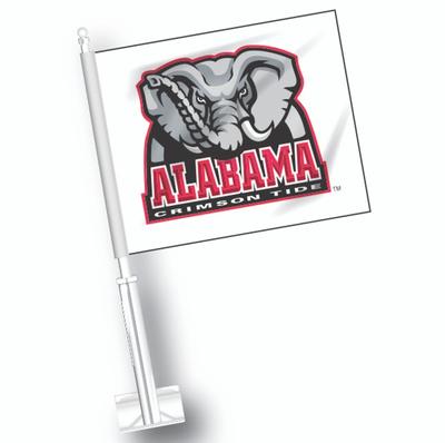Alabama Elephant Logo Car Flag
