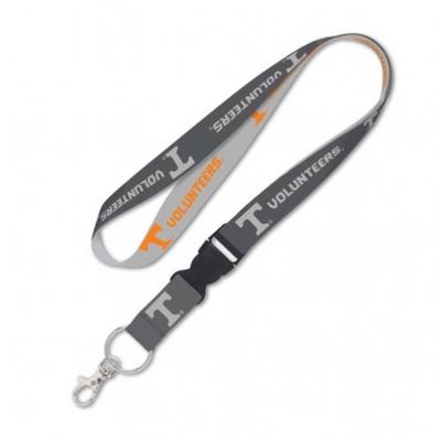 Tennessee Wincraft Charcoal Lanyard With Detachable Buckle