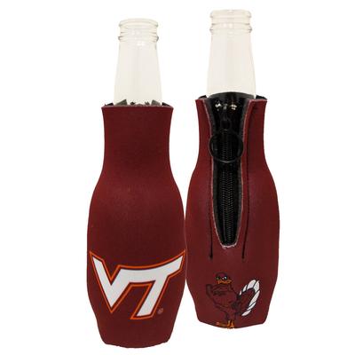 Virginia Tech Zippered Bottle Cooler