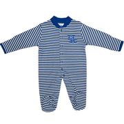  Kentucky Infant Striped Footed Romper