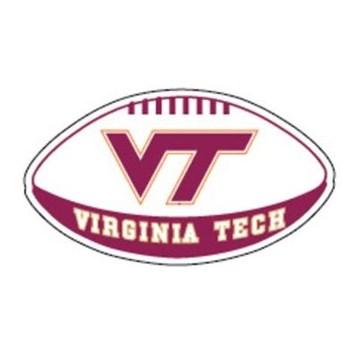 Virginia Tech Football Magnet