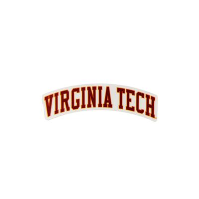 Virginia Tech 2 Inch Arch Vinyl Decal