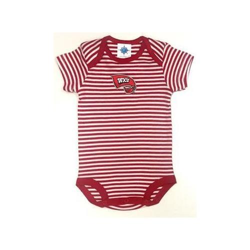  Western Kentucky Infant Striped Body Suit