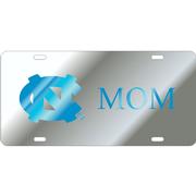  Unc Logo Mom License Plate