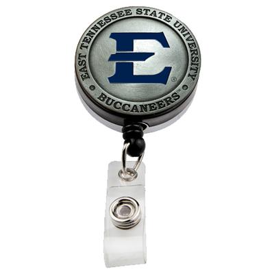 ETSU Heritage Pewter Premium Badge Reel