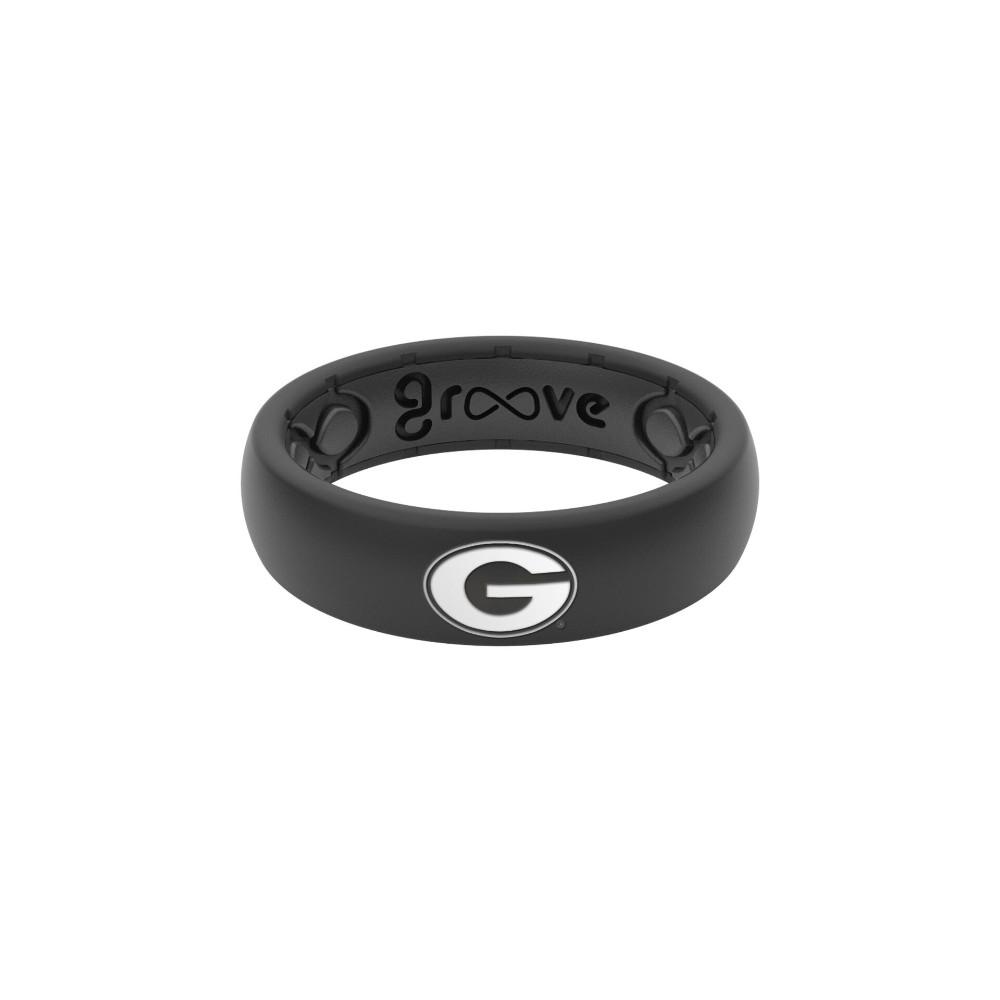  Georgia Bulldogs Groove Ring (Thin)