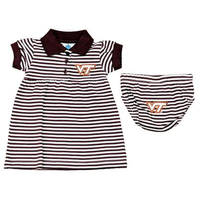 Virginia Tech Infant Stripe Dress